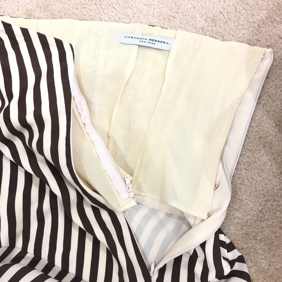 Beautiful Carolina Herrera strapless dress!!! - Picture 5 of 5